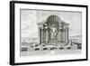 Statue of Olympian Zeus, Made by Phidias in Gold and Ivory-Johann Bernhard Fischer Von Erlach-Framed Giclee Print