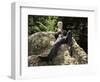 Statue of Oscar Wilde, Merrion Square, Dublin, Eire (Republic of Ireland)-Ken Gillham-Framed Photographic Print