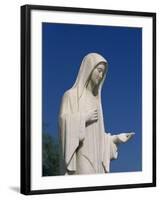 Statue of Our Lady Near St. James, Medjugorje, Bosnia Herzegovina, Europe-Pottage Julian-Framed Photographic Print