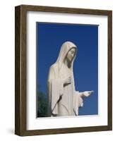 Statue of Our Lady Near St. James, Medjugorje, Bosnia Herzegovina, Europe-Pottage Julian-Framed Photographic Print