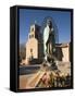 Statue of Our Lady of Guadalupe, El Santuario De Guadalupe Church, Built in 1781, Santa Fe, New Mex-Richard Maschmeyer-Framed Stretched Canvas