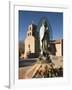 Statue of Our Lady of Guadalupe, El Santuario De Guadalupe Church, Built in 1781, Santa Fe, New Mex-Richard Maschmeyer-Framed Photographic Print