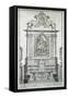 Statue of Our Lady of Star Preserved in Church of Santa Maria in Bethlem in Pavia-null-Framed Stretched Canvas