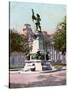 Statue of Paul Chomedey De Maisonneuve, Montreal, 1904-null-Stretched Canvas