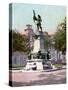 Statue of Paul Chomedey De Maisonneuve, Montreal, 1904-null-Stretched Canvas