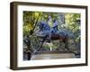 Statue of Paul Revere Near Old North Church, Boston, Massachusetts, USA-Fraser Hall-Framed Photographic Print