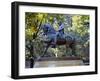 Statue of Paul Revere Near Old North Church, Boston, Massachusetts, USA-Fraser Hall-Framed Photographic Print