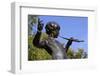 Statue of Peter Pan, Kensington Gardens, London, England, United Kingdom, Europe-Stuart Black-Framed Photographic Print