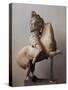 Statue of Peutesilea, Queen of Amazons, from Western Gable of Temple of Asclepius in Epidaurus-null-Stretched Canvas