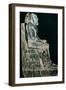 Statue of Pharaoh, Egypt, 4th Dynasty-null-Framed Giclee Print