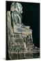 Statue of Pharaoh, Egypt, 4th Dynasty-null-Mounted Giclee Print