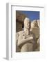 Statue of Pharaoh, Precinct of Amun-Re, Karnak Temple, Luxor, Thebes, Egypt, North Africa, Africa-Richard Maschmeyer-Framed Photographic Print