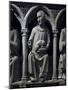 Statue of Philip of Taranto, Detail of Tomb of Queen Mary of Hungary-null-Mounted Giclee Print