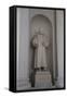 Statue of Philipp Melanchthon, Lutheran Cathedral, Helsinki, Finland, 2011-Sheldon Marshall-Framed Stretched Canvas