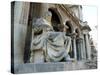 Statue of Playwright Moliere Outside Theatre, Old City, Avignon, Rhone Valley, Provence, France-David Lomax-Stretched Canvas