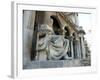 Statue of Playwright Moliere Outside Theatre, Old City, Avignon, Rhone Valley, Provence, France-David Lomax-Framed Photographic Print