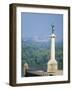 Statue of Pobednik, Kalemegdan, Belgrade, Serbia-Russell Young-Framed Photographic Print