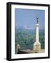 Statue of Pobednik, Kalemegdan, Belgrade, Serbia-Russell Young-Framed Photographic Print