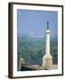 Statue of Pobednik, Kalemegdan, Belgrade, Serbia-Russell Young-Framed Photographic Print