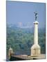 Statue of Pobednik, Kalemegdan, Belgrade, Serbia-Russell Young-Mounted Photographic Print