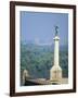 Statue of Pobednik, Kalemegdan, Belgrade, Serbia-Russell Young-Framed Photographic Print