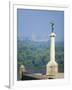 Statue of Pobednik, Kalemegdan, Belgrade, Serbia-Russell Young-Framed Photographic Print