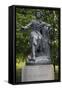 Statue of Poet Alexander Pushkin (1799-1837)-null-Framed Stretched Canvas