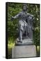 Statue of Poet Alexander Pushkin (1799-1837)-null-Framed Stretched Canvas