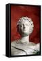 Statue of Polyhymnia, Muse of Sacred Song, Oratory, and Singing-null-Framed Stretched Canvas