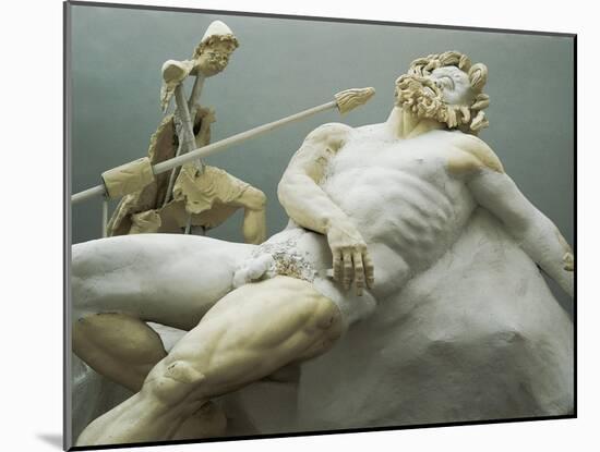 Statue of Polyphemus-null-Mounted Giclee Print