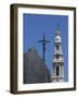 Statue of Pope John Paul II and Basilica, Fatima, Portugal, Europe-Jeremy Lightfoot-Framed Photographic Print