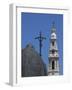 Statue of Pope John Paul II and Basilica, Fatima, Portugal, Europe-Jeremy Lightfoot-Framed Photographic Print