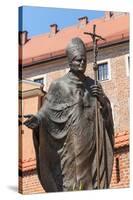 Statue of Pope John Paul II-palinchak-Stretched Canvas