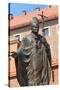 Statue of Pope John Paul II-palinchak-Stretched Canvas