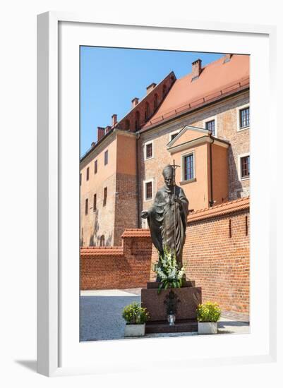 Statue of Pope John Paul Ii-palinchak-Framed Photographic Print