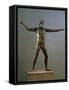 Statue of Poseidon, circa 460-450 BC-null-Framed Stretched Canvas