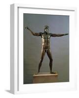 Statue of Poseidon, circa 460-450 BC-null-Framed Giclee Print