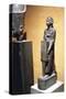 Statue of Priest Henat Wearing Persian Robe-null-Stretched Canvas