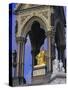 Statue of Prince Albert, Consort of Queen Victoria, the Albert Memorial, London, England-Mark Mawson-Stretched Canvas