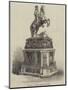 Statue of Prince Eugene at Vienna-null-Mounted Premium Giclee Print