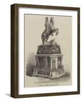 Statue of Prince Eugene at Vienna-null-Framed Giclee Print