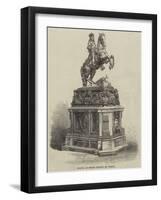 Statue of Prince Eugene at Vienna-null-Framed Giclee Print