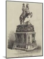 Statue of Prince Eugene at Vienna-null-Mounted Giclee Print
