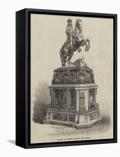 Statue of Prince Eugene at Vienna-null-Framed Stretched Canvas