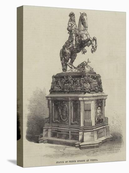 Statue of Prince Eugene at Vienna-null-Stretched Canvas