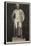 Statue of Professor Faraday in the Hall of the Royal Institution-null-Framed Stretched Canvas