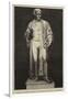 Statue of Professor Faraday in the Hall of the Royal Institution-null-Framed Giclee Print