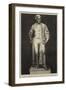 Statue of Professor Faraday in the Hall of the Royal Institution-null-Framed Premium Giclee Print