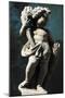 Statue of Putto, Spa Town Terme Di Fiuggi, Lazio, Italy-null-Mounted Giclee Print