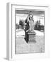 Statue of Queen Anne (1665-171), Blenheim Palace, Oxfordshire, 1738-null-Framed Giclee Print
